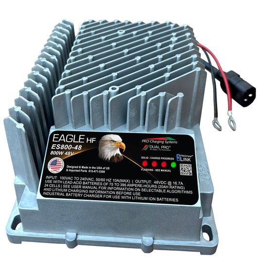 EAGLE HF ES800 48V W/ RING TERMINALS - 3' AC