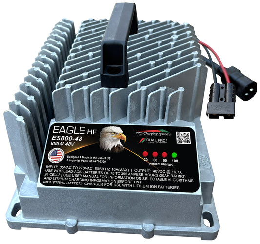 EAGLE HF ES800 48V PORTABLE W/ BLACK SB50 - 3' AC